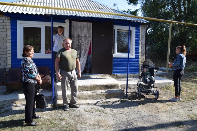 Фасад амбулатории стал симпатичнее.