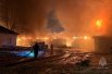 Пожар на складе в Ижевске тушат 29 октября.