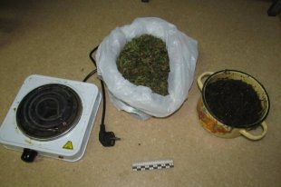 Мужчина решил сварить «обезболивающее» средство из конопли в палате диспансера.
