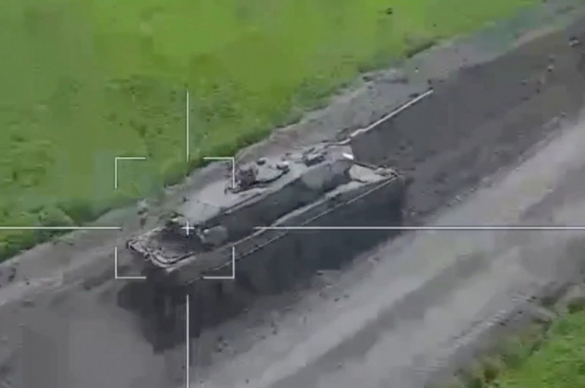 МО РФ показало кадры уничтожения танка Leopard ВСУ на купянском направлении