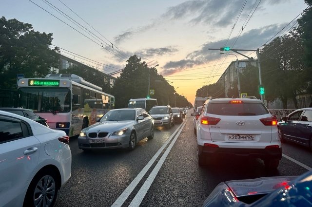 В краевом центре главные улицы уже в порядке.