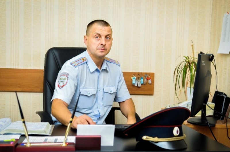 Начальник МРЭО УМВД России по Белгородской области, подполковник полиции Валерий Сукманов.