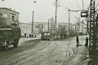 Симферополь, район нынешней площади Советской, зима 1942 г.