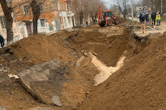 Раскопки в Краснокамске удручают местных жителей.