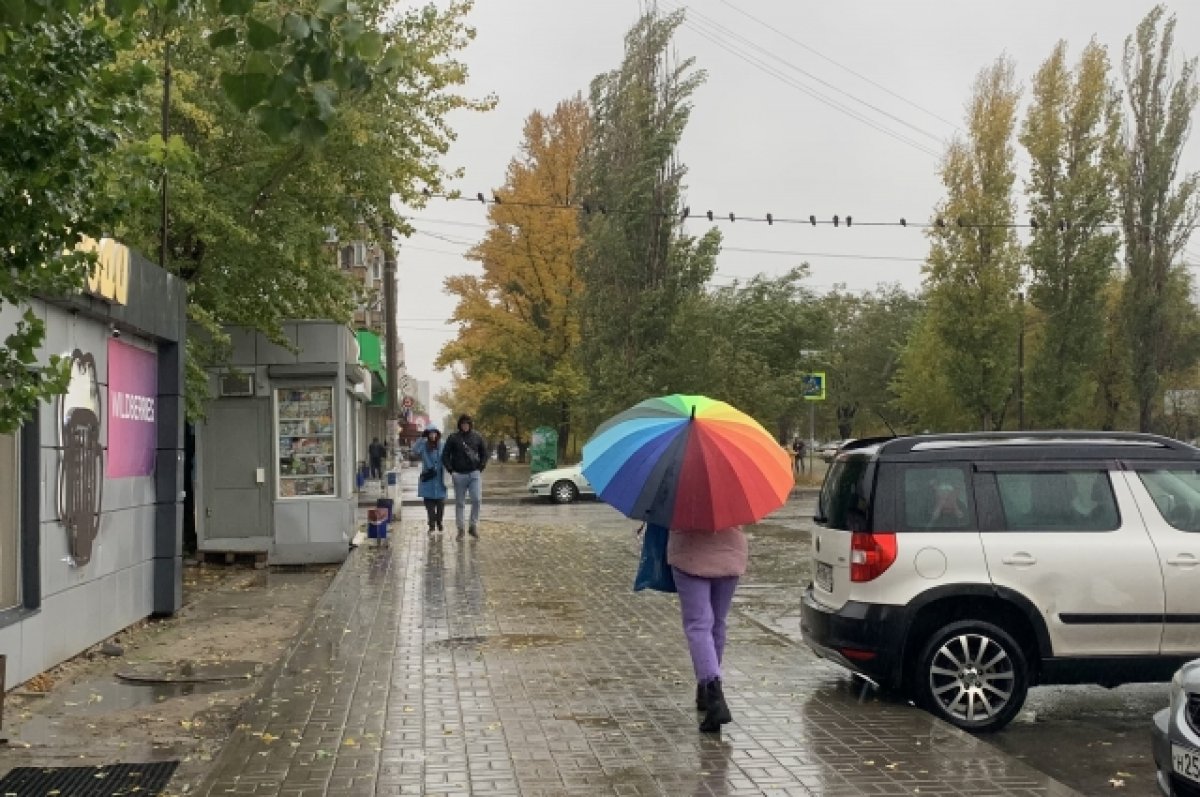 В Ростове в понедельник ожидаются дожди