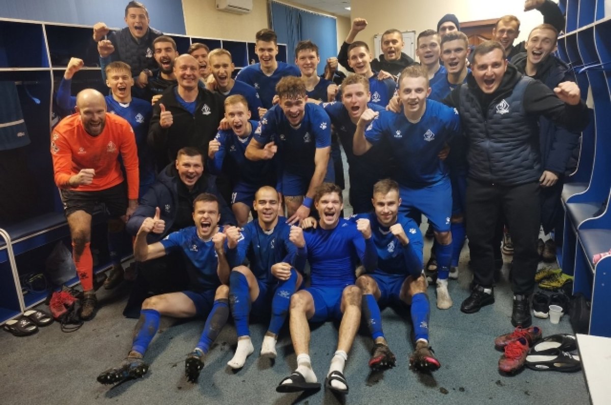 Брянское «Динамо» одержало победу в заключительном домашнем матче сезона