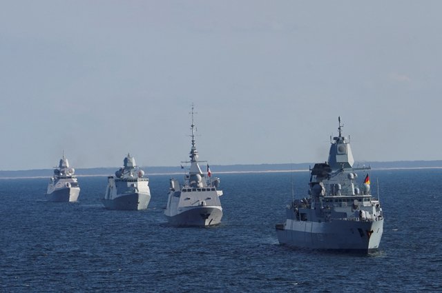 Учения НАТО в Балтийском море