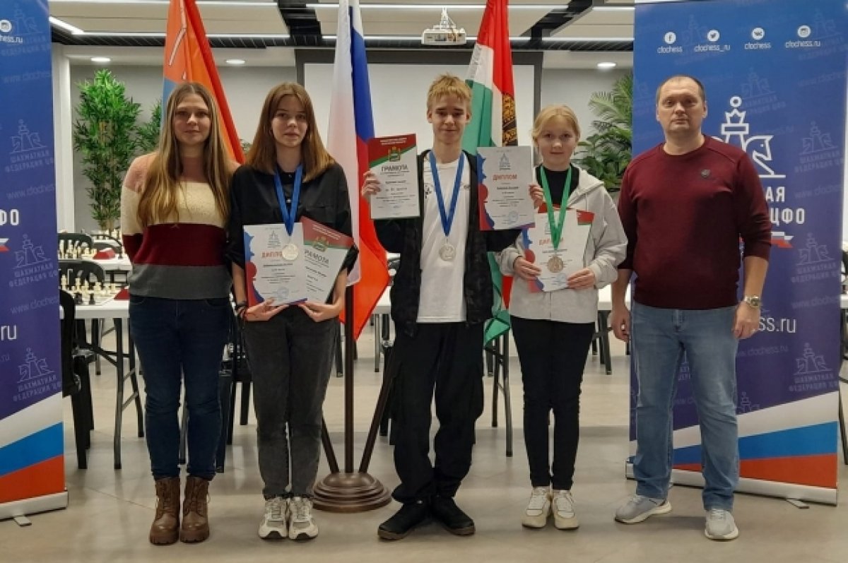 Брянские шахматисты завоевали 15 медалей на первенстве ЦФО