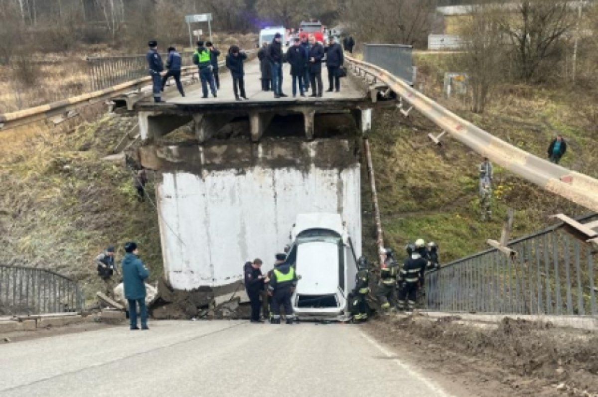 Водителя из Подольска наградят за спасение пострадавшей при обрушении моста
