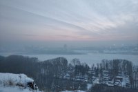 В городах Красноярского края и Хакасии введен режим черного неба.