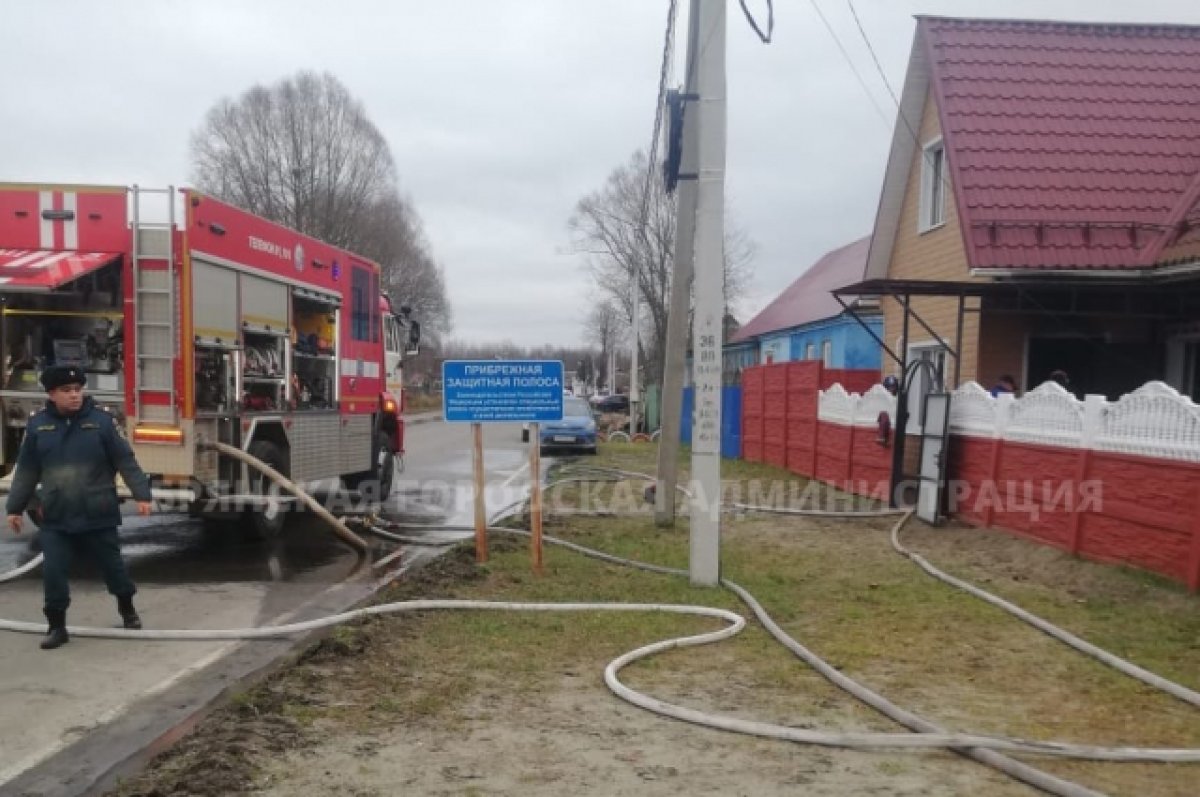 На пожаре в брянском поселке Большое Полпино погиб 83-летний пенсионер