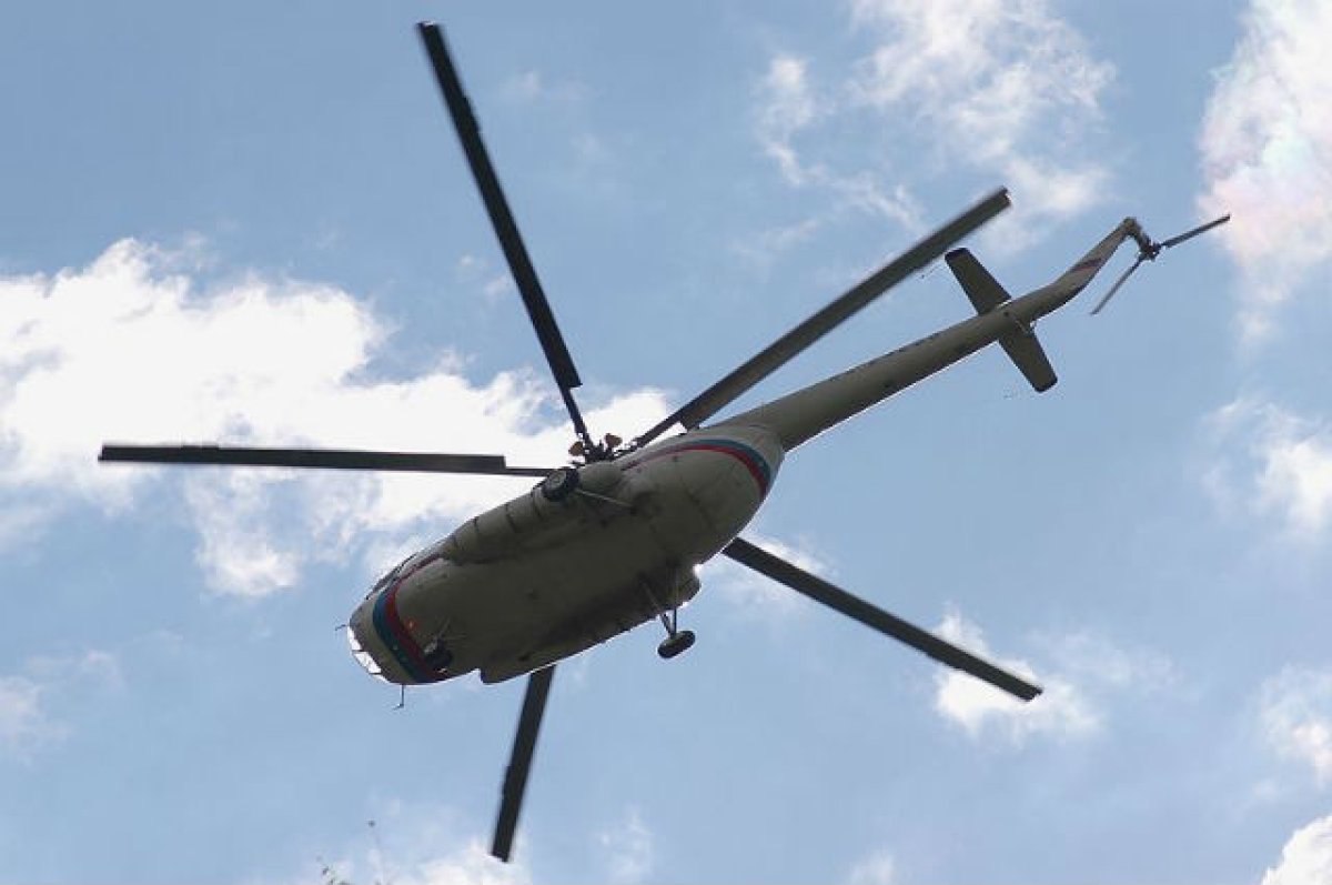 Военный вертолет Ми-8 разбился на территории Узбекистана