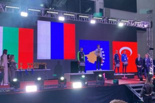 1-е место занял россиянин Андрей Пегливанян. 20 ноября 2023.