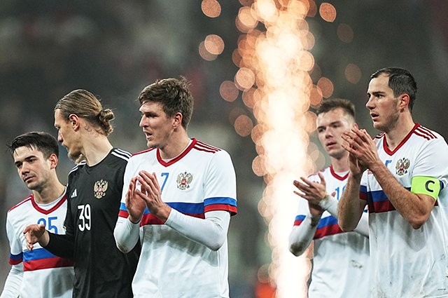 Игроки сборной России.