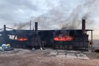 В Оренбурге незаконно сжигали медотходы у густонаселённого микрорайона