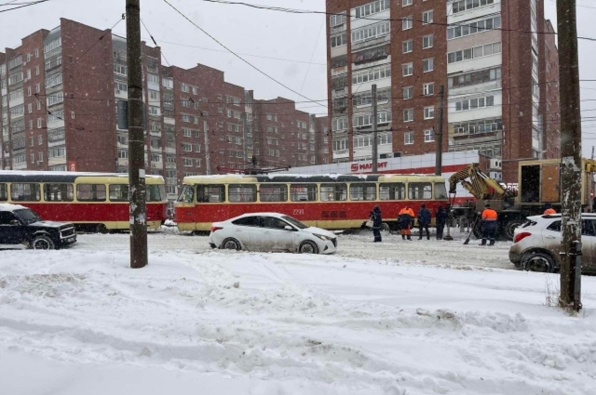 В ИжГЭТ сообщили о возобновлении движения пяти трамвайных маршрутов | АиФ  Удмуртия