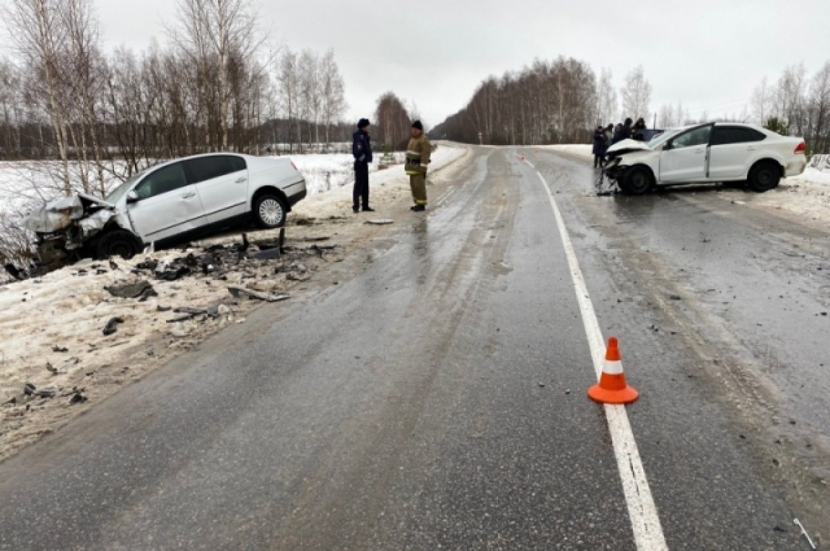 В Спасском районе произошло ДТП с участием двух машин, пострадали 5 человек  | АиФ Рязань