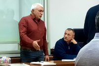 Юрий Захарчевский в зале суда.