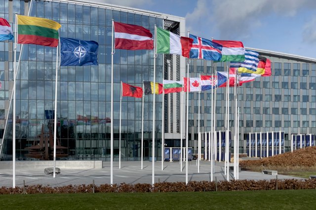 Штаб-квартира НАТО в Брюсселе.