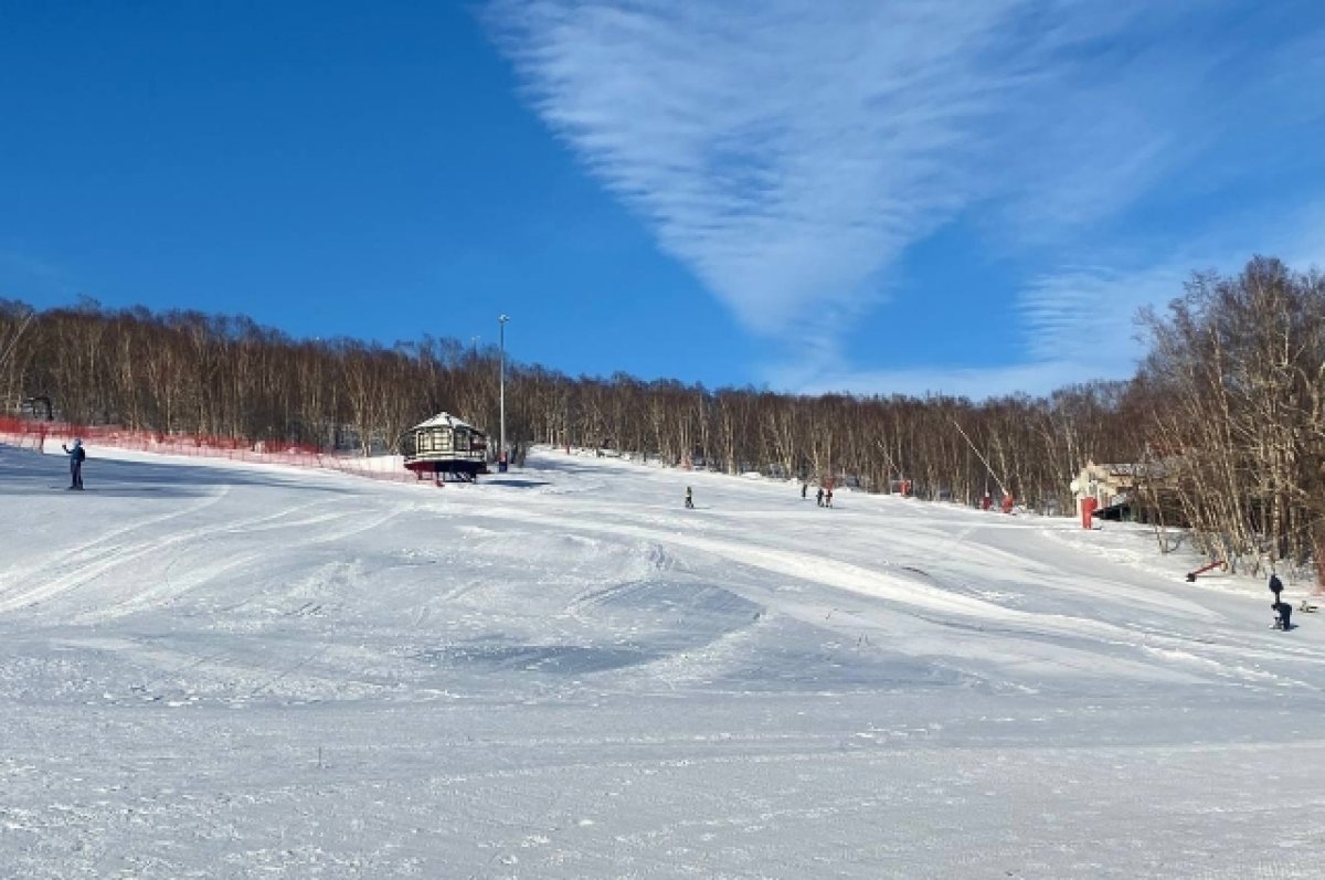 Горнолыжная база гора морозная Камчатка