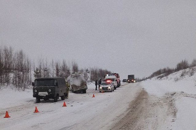 ДТП произошло 4 декабря около 9.00 на 32-км дороги Игра-Глазов Балезинского района.