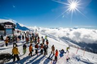 В этом году первые горнолыжные трассы открылись уже 1 декабря.