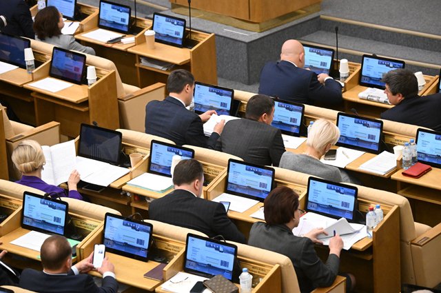 Заседание Государственной Думы РФ