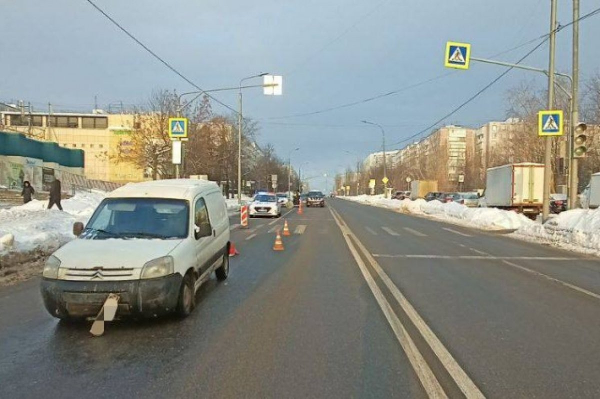 В Москве пенсионер за рулем легковушки сбил мальчика на пешеходном переходе