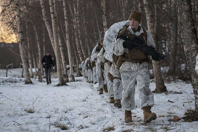 Норвежские военные.