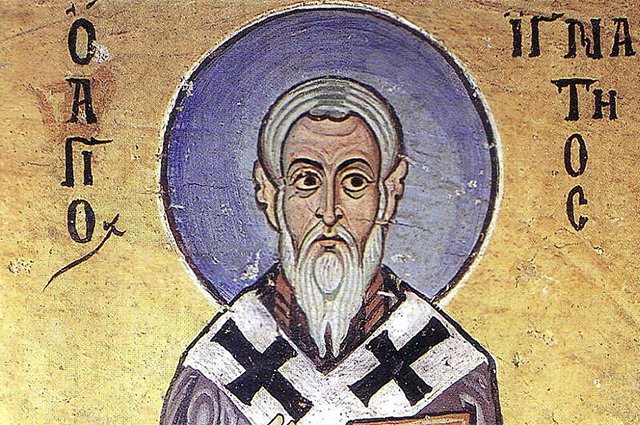 Фреска в монастыре Осиос-Лукас, XI—XII века.