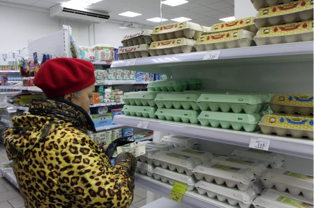 За неделю цены на яйца в Удмуртии выросли на 7%. 
