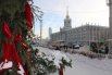Заметнее всего к встрече нового 2024 года подготовился центр Екатеринбурга.
