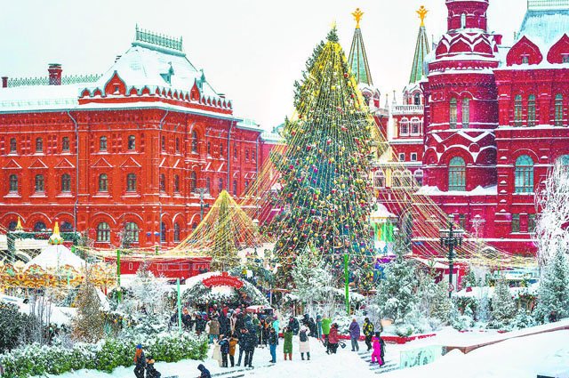 Настоящая зимняя сказка живет на площадках юбилейного фестиваля «Путешествие в Рождество».