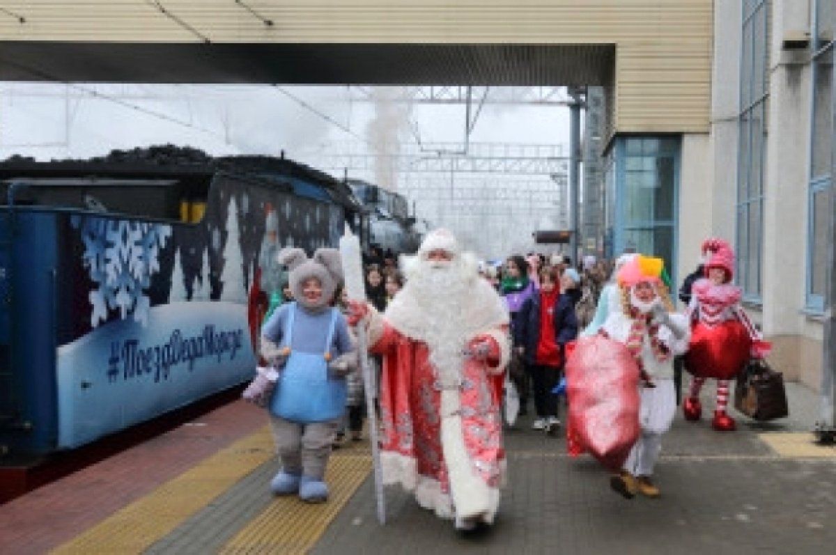 Из Ростова в Таганрог под Новый год пустят ретро-поезд на паровой тяге