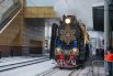 Поезд Деда Мороза прибыл в Уфу в четвертом часу дня.