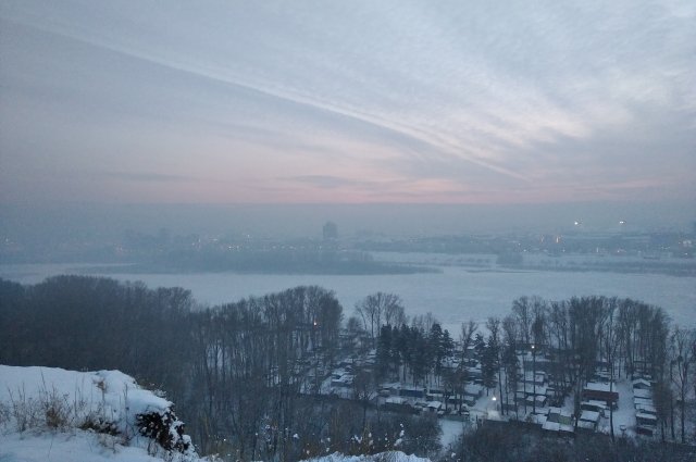 Красноярск периодически накрывает «чёрное небо».