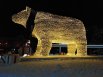 Огромный медведь возле администрации Тюмени. Новогодняя Тюмень, 2023-2024