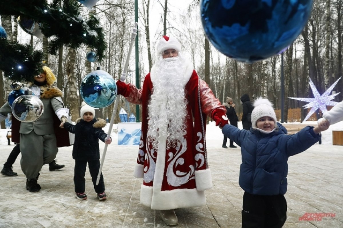 Порталы в сказку. В Москве открылись еще три филиала усадьбы Деда Мороза
