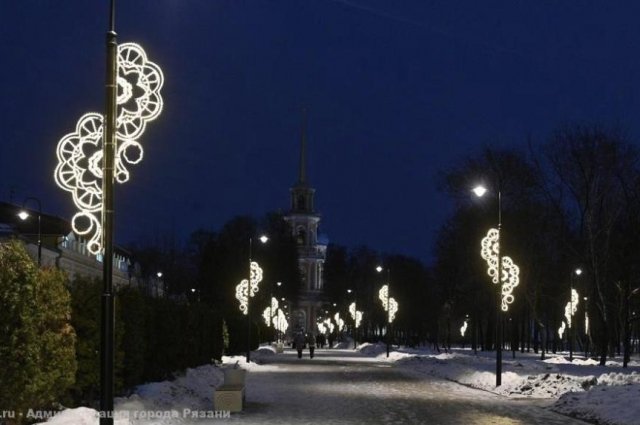В конце года в Рязани после реконструкции открыли Кремлёвский сквер.