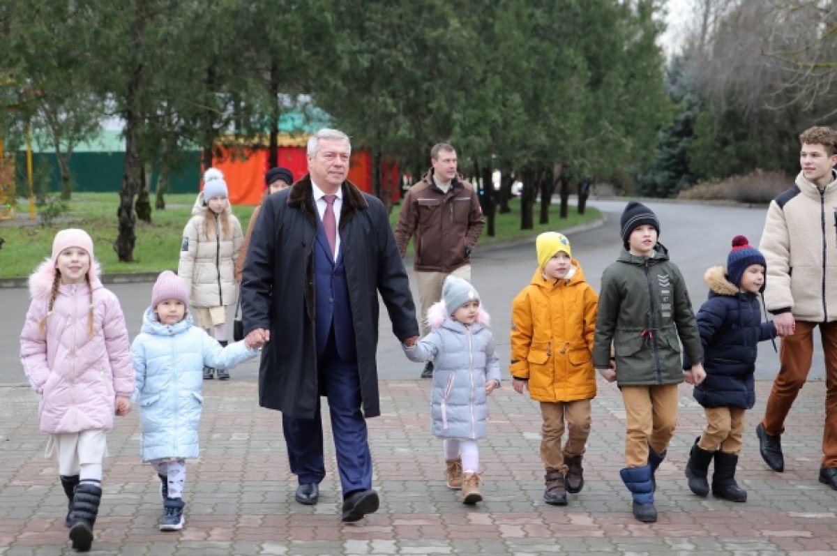 В Ростовской области живут 44,5 тысячи многодетных семей