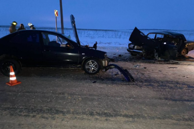 В Курманаевском районе в аварии погибла женщина-водитель