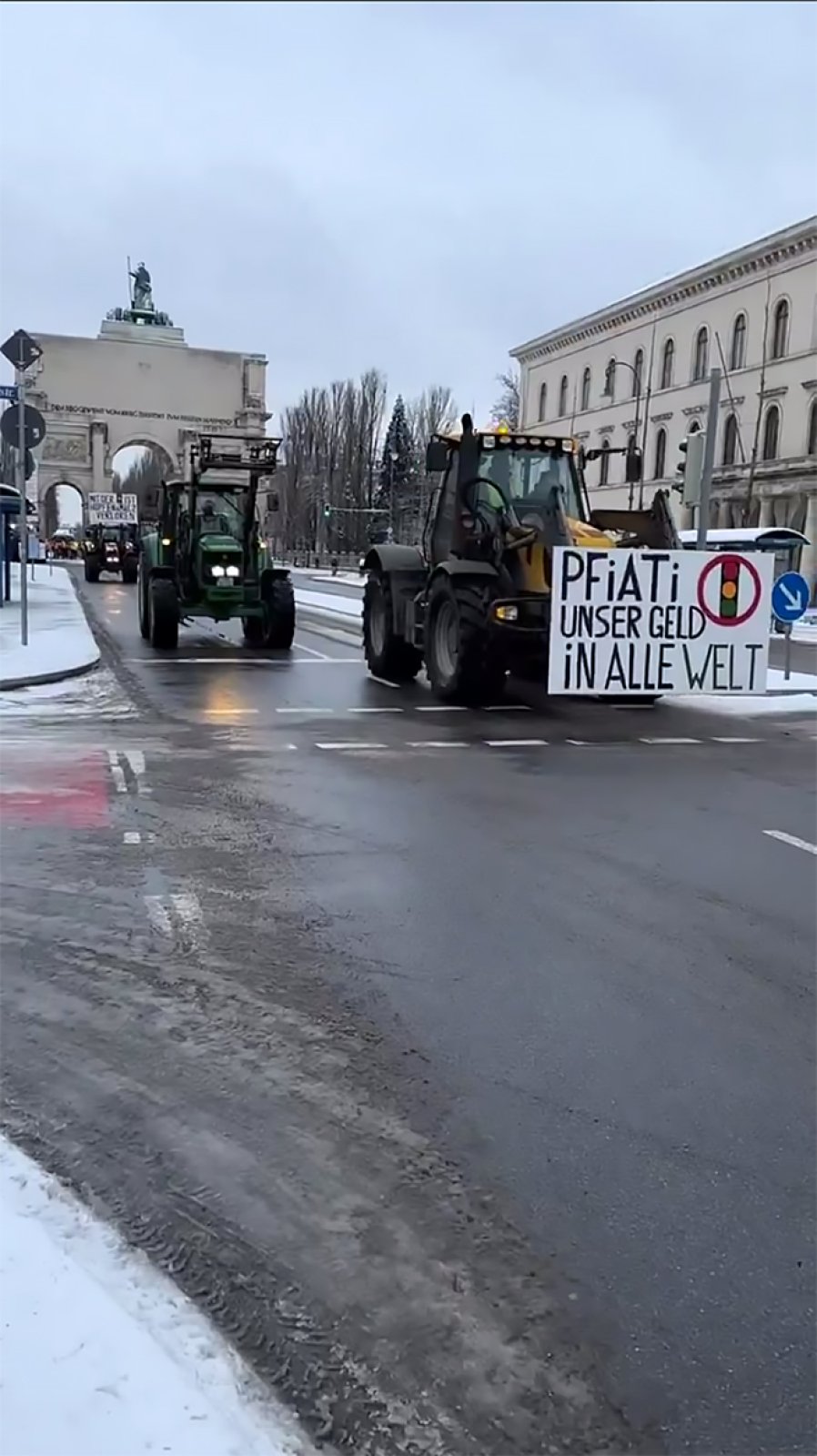 В Германии началась недельная забастовка фермеров | Аргументы и Факты