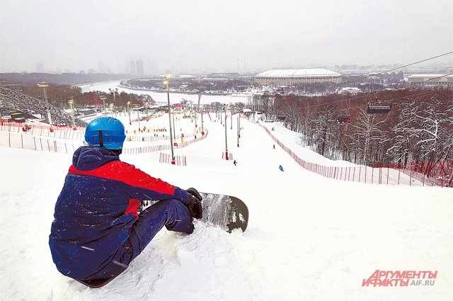 Атмосфера на «Воробьёвых горах» вполне курортная