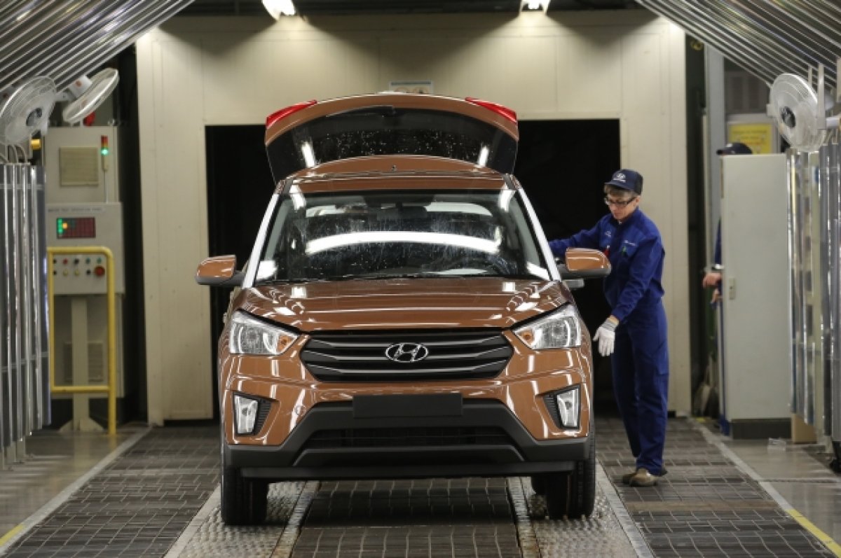 Петербургский завод Hyundai вышел из простоя после двухлетнего перерыва
