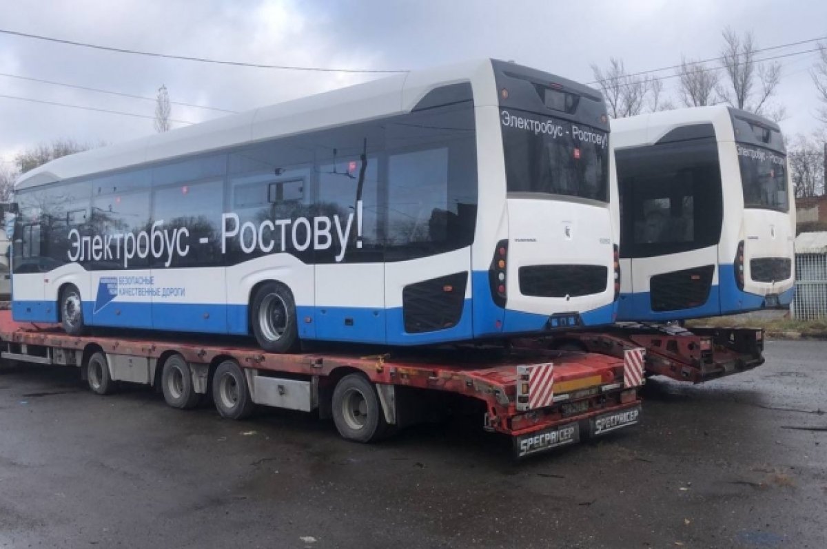 В Ростове-на-Дону с 16 января на линии выйдут новые электробусы