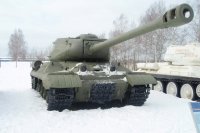 Тяжёлый танк ИС-2 в Кубинке.
