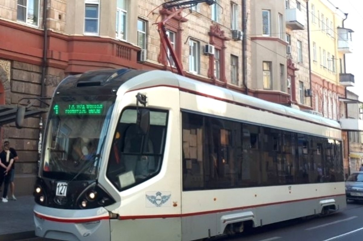 Для Ростова закупят 76 новых трехсекционных трамваев