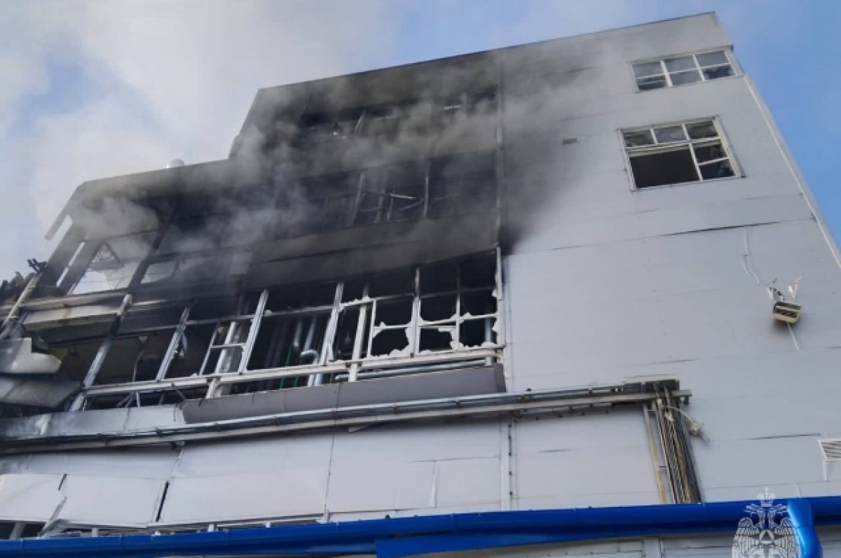 СМИ: Взрыв на заводе в Шахтах мог произойти из-за крана с кислотой