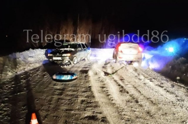 Пассажирка тюбинка получила травмы.