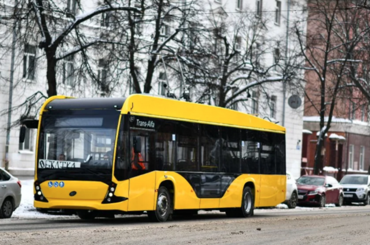 В Ярославле новые троллейбусы начнут работать 19 января | Городское  хозяйство и транспорт | ОБЩЕСТВО | АиФ Ярославль